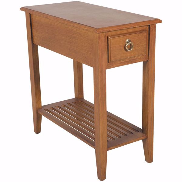 Picture of Burnished Oak Side Table