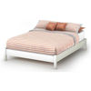 Picture of Step One - Full Platform Bed, White *D
