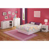 Picture of Libra - Twin Platform Bed, White *D