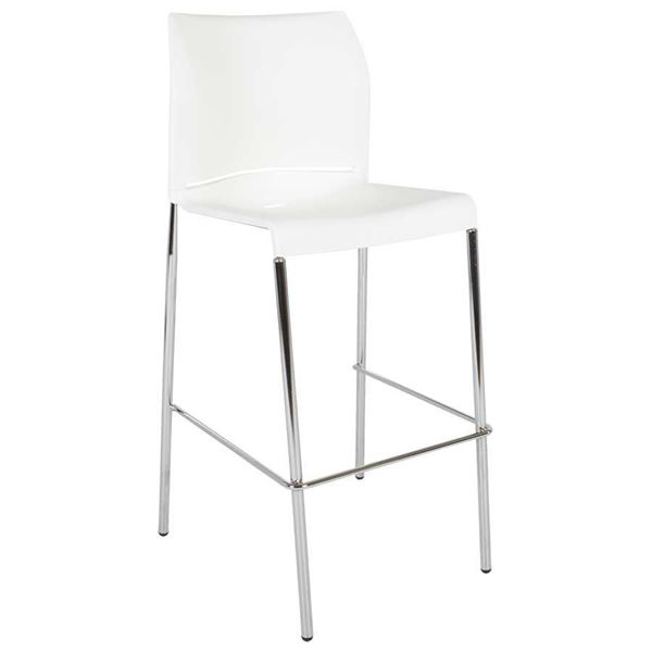Picture of Essentials 30" White Barstool