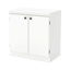 Picture of Morgan - 2-Door Storage Cabinet, White