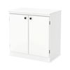 Picture of Morgan - 2-Door Storage Cabinet, White *D