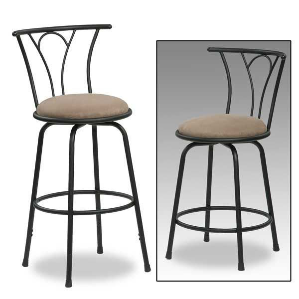 Picture of 24" to 29" Adjustable Swivel Barstool