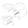 Picture of Interface - Mobile File Cabinet, White *D