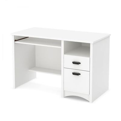 Picture of Gascony - Computer Desk, White *D