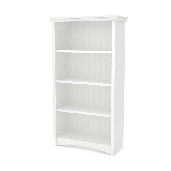 Picture of Gascony - 4-Shelf Bookcase, White *D