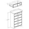 Picture of Versa 5-Drawer Chest *D