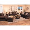 Picture of Chevron Chocolate Loveseat