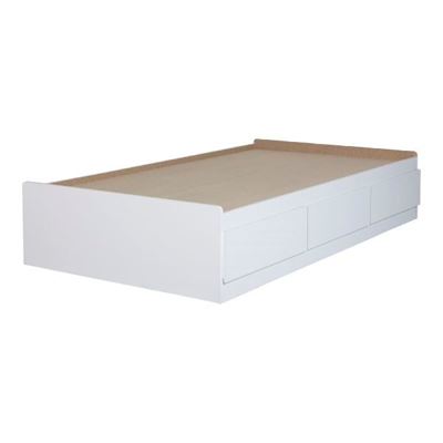 Picture of Fusion - Twin Mates Bed, White *D