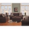 Picture of Chevron Chocolate Loveseat