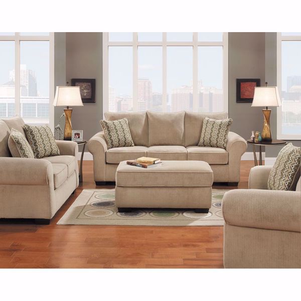 Chevron Seal Sofa | H1-730S | Affordable Furniture | AFW.com