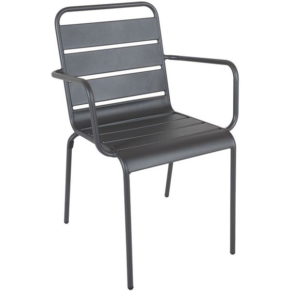 Picture of Grey Stack Arm Chair