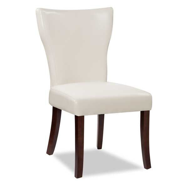 Picture of Wing Parsons Chair - White Bonded Leather