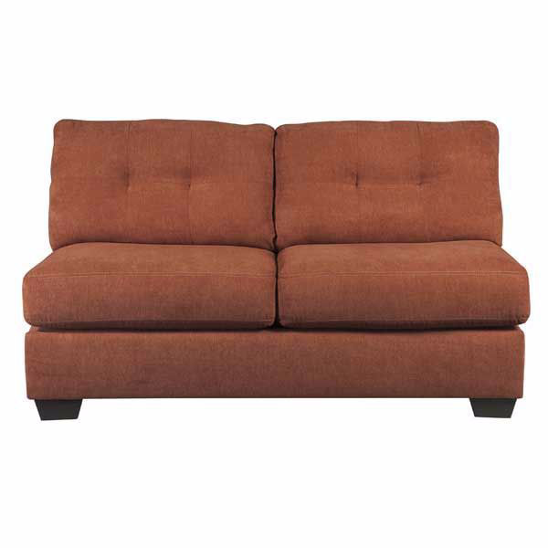 Picture of Rust Armless Loveseat