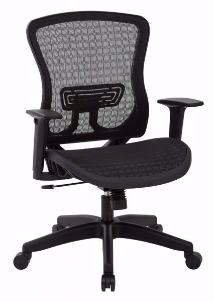 Picture of White Mesh Office Chair 525-G33N11 *D