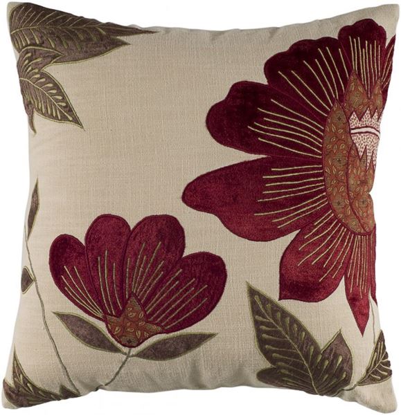 Picture of 18x18 Truly Ruby Decorative Pillow *P
