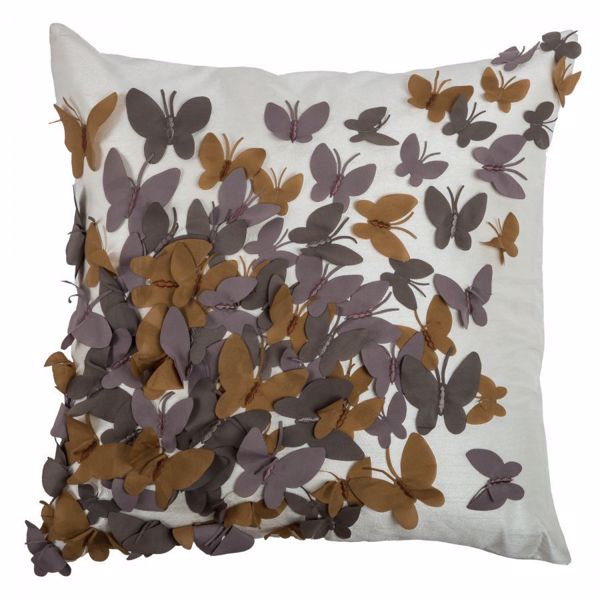 Picture of 18x18 Butterfly Punch Decorative Pillow