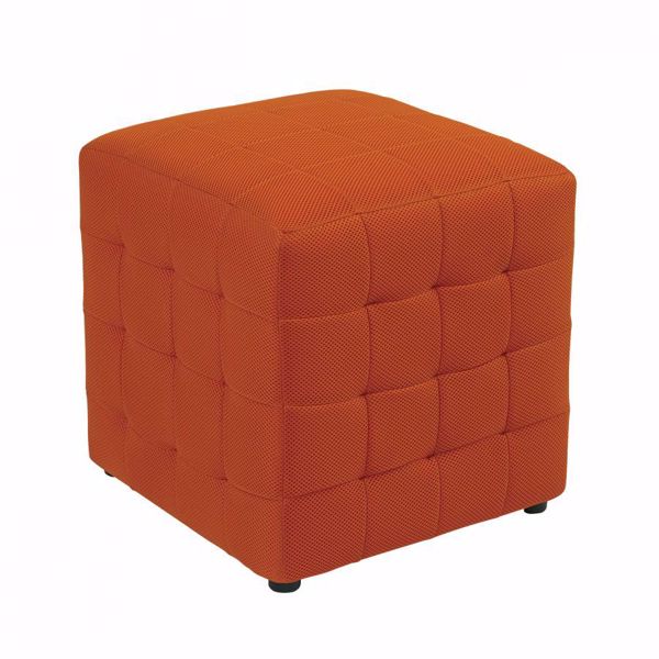 Picture of Detour Orange Fabric Cube *D