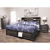 Picture of Antique Grey King Storage Bed