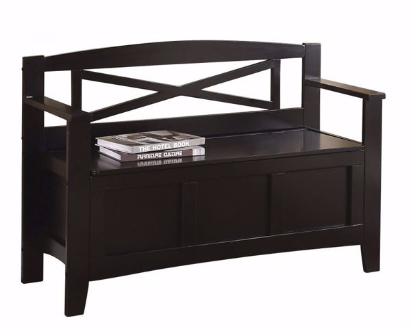 Picture of Metro Entry Way Bench Black *D