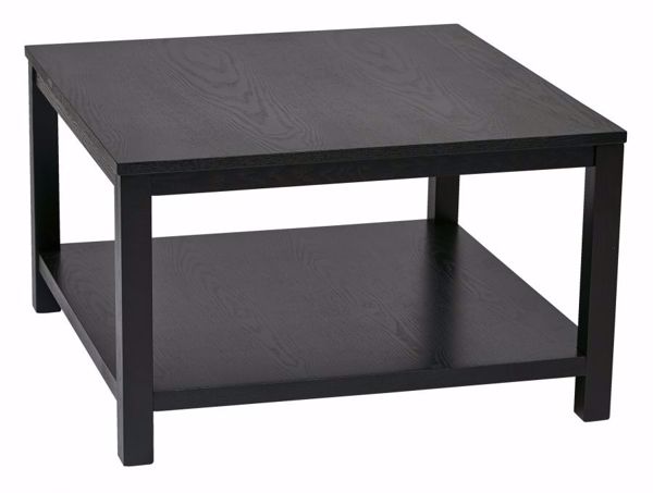 Picture of Black Squareuare Coffee Table *D