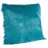 Picture of Boho 18x18" Teal Faux Fur Pillow *P