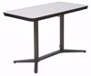 Picture of Pneumatic Adjustable Table in Titanium *D
