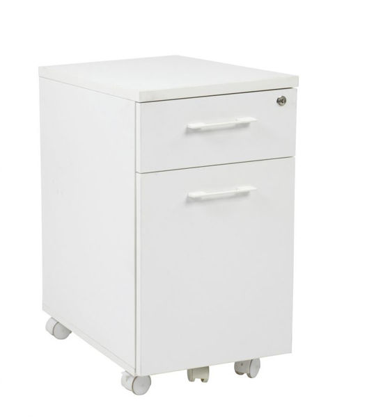 Picture of Prado White File Cabinet *D
