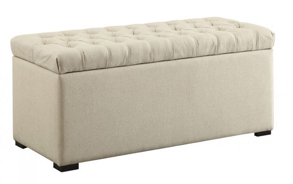 Picture of Sahara Linen Tufted Bench *D