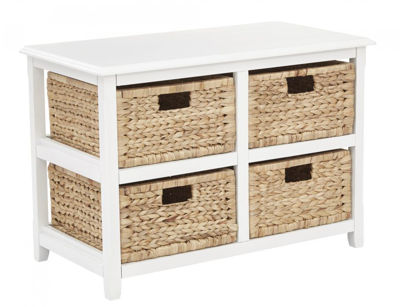 Picture of White Seabrook 2-Tier Storage *D