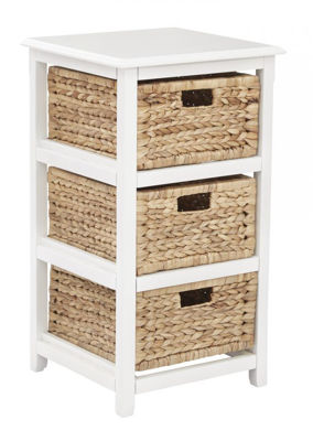 Picture of White Seabrook 3-Tier Storage *D