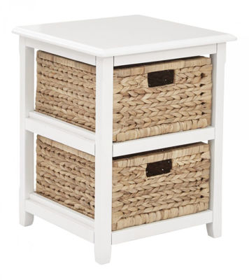 Picture of White Seabrook 2-Tier Storage *D