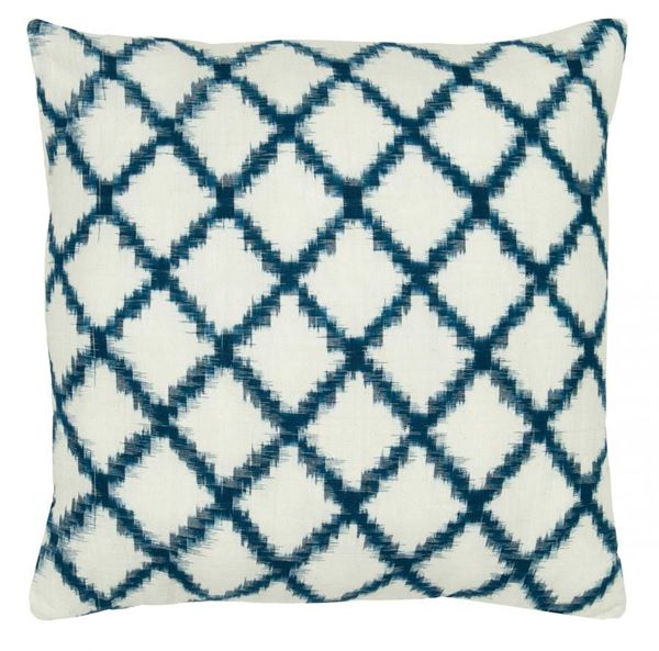 Picture of 18x18 Teal Diamond Pillow *P