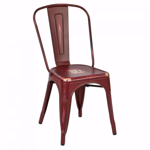 Picture of Bristow Red Armless Chair, 2-Pack *D