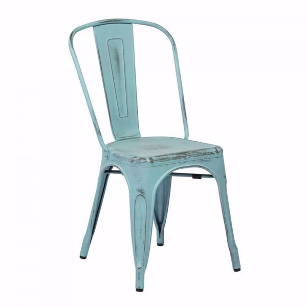Picture of Bristow Blue Armless Chair 4 Pack *D