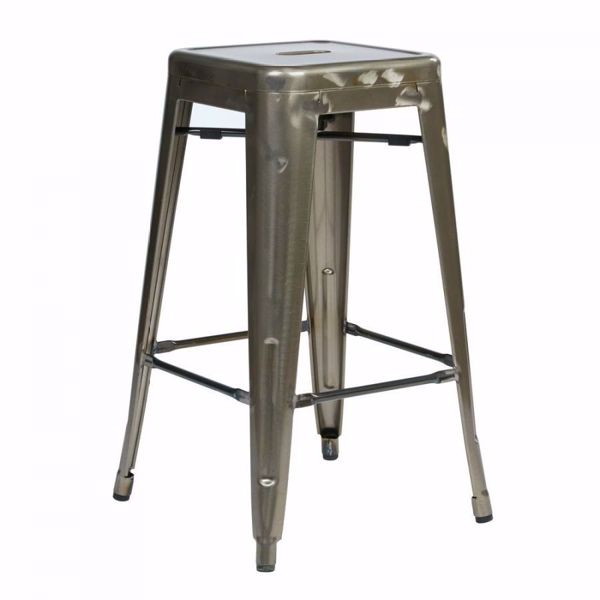 Picture of Bristow Antique Gunmetal Barstool 4 Pack *D