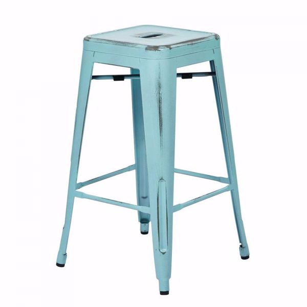 Picture of Bristow Antique Skyblue Barstool 2 Pack *D