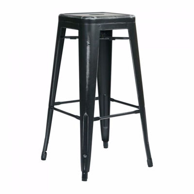 Picture of Bristow Antique Black Barstool 4 Pack