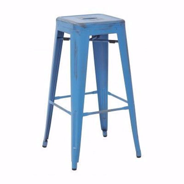 Picture of Bristow Ant Royalblue Barstool 4 Pack *D
