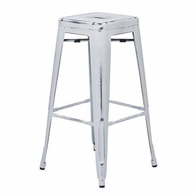 Picture of Bristow Ant White Barstool 4 Pack *D