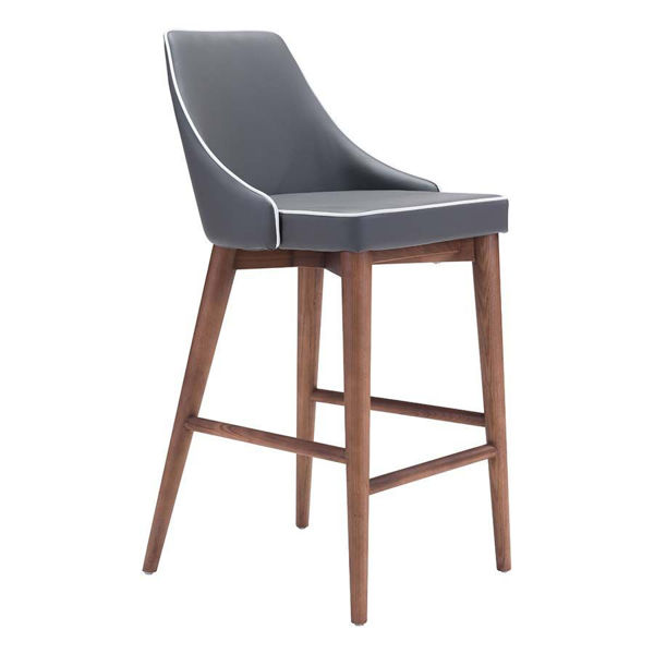 Picture of Moor Counter Chair, Dark Gray *D