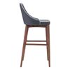 Picture of Moor Bar Chair, Dark Gray *D