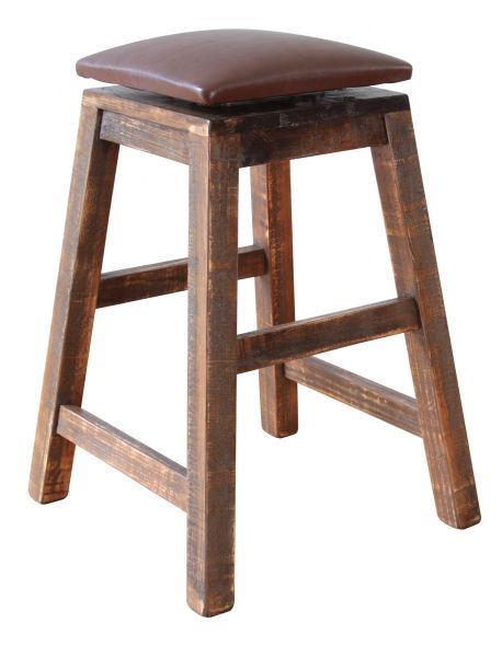 Picture of Antique 24-Inch Swivel Stool