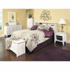 Picture of Shoal Creek White Twin Mate's Bed