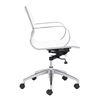 Picture of Glider Lo Office Chair White *D