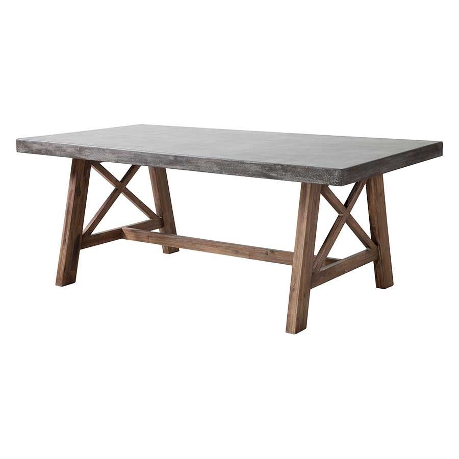 Ford Dining Table Cement 703594 | Zuo Modern Contemporary | AFW.com
