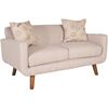 Picture of Remix Beige Tufted Loveseat