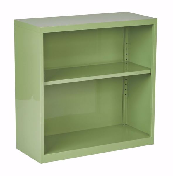 Picture of Green Metal Bookcase *D
