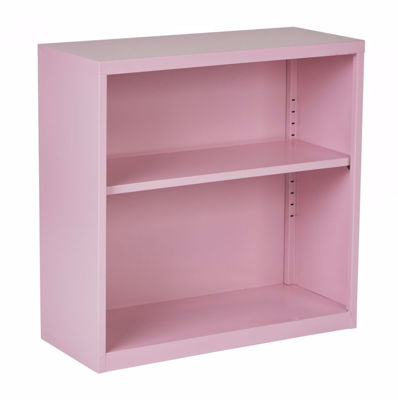 Picture of Pink Metal Bookcase *D