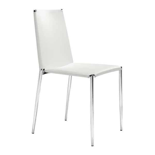 Picture of Alex Dining Chair, White - Set of 4 *D